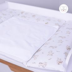 Пеленальний матрац 72х80 см Baby Veres Limpopo, 0-12 міс, 100% бавовна, 1 пелюшка водонепроникна